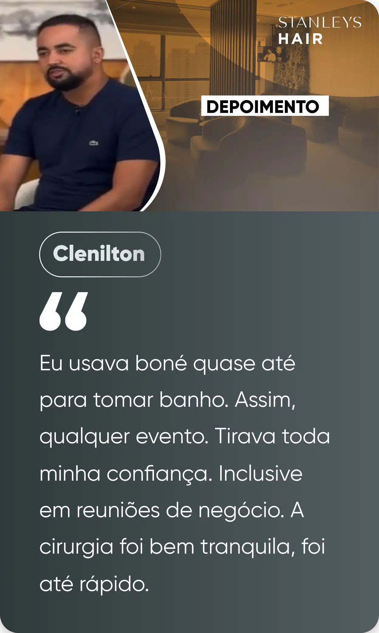 Depoimento de Clenilton