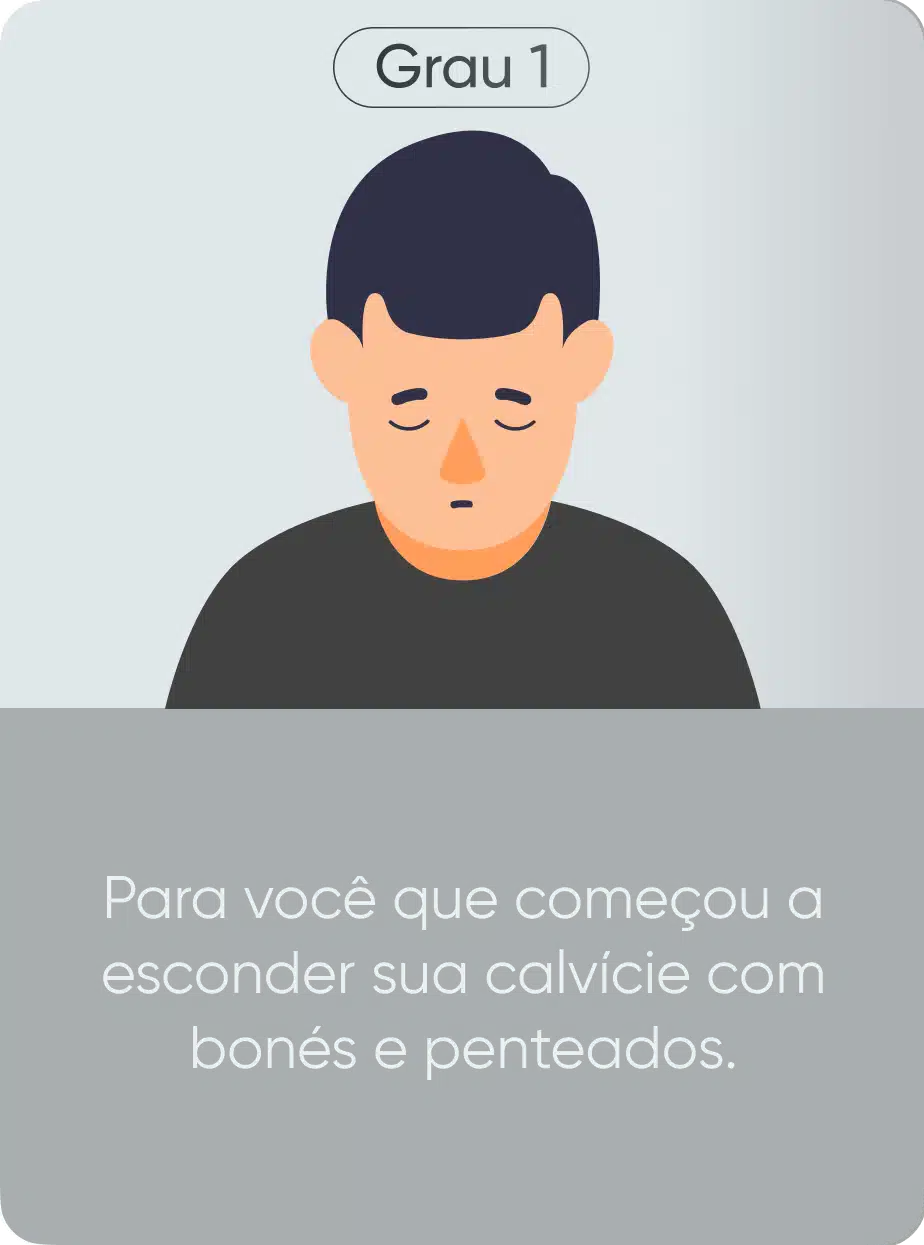 Grau de calvície 1